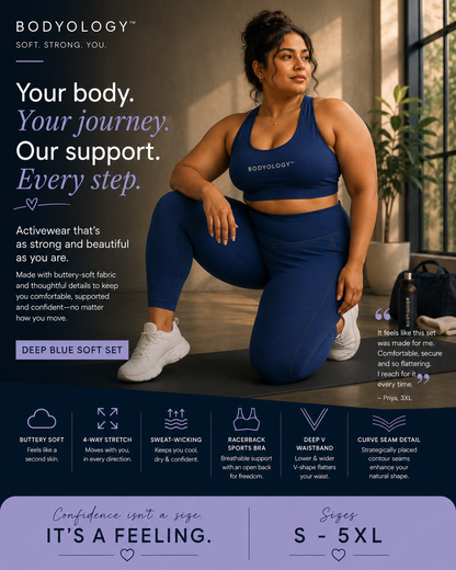 BODYOLOGY™ DEEP BLUE SOFT SET (2-PIECE)