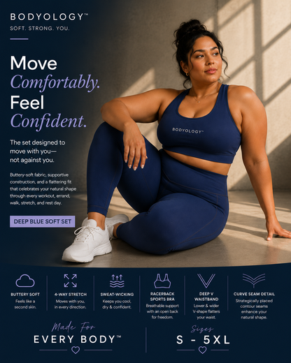 BODYOLOGY™ DEEP BLUE SOFT BRA